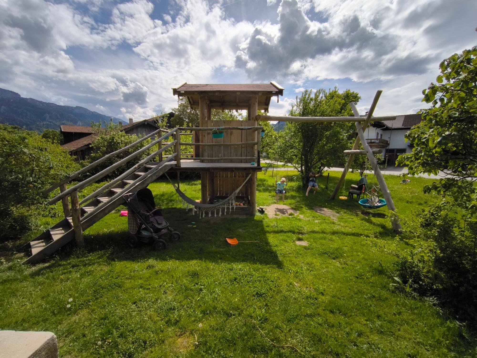 Вилла Bauernhof Geigerhof Ашау-им-Химгау Экстерьер фото
